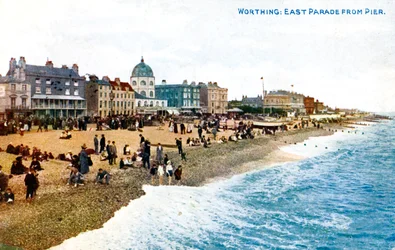 East Parade from the Pier, Worthing, Sussex, Early 20th Century