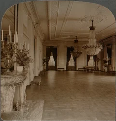 East Room Where Receptions Are Held, White House, Washington D.C.