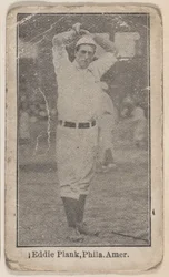 Eddie Plank, Philadelphia, American League, from the Baseball Players set W500
