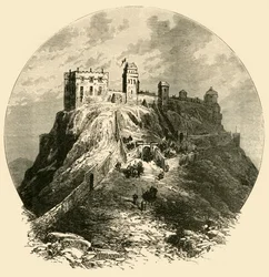 Edinburgh Castle, As It Was Before the Siege of 1573