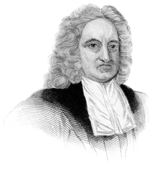 Edmond Halley, English Astronomer, Mathematician, Meteorologist, and Physicist, c1850