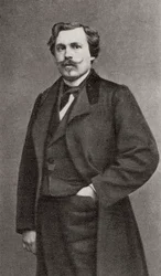 Edmond de Goncourt, French Author, 1868