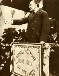Edward Carson Making a Speech