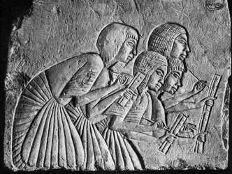 Egyptian Scribes, c1350 BC 1936