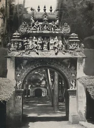 Entrance to a Hindu Temple, Ceylon, 1926