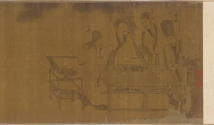 Elegant Gathering in the Western Garden, Ming dynasty, 16th century