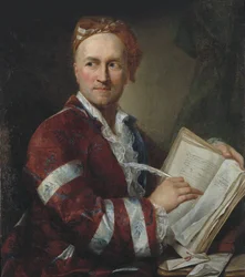 Portrait of Emer de Vattel, Neuchâtel Scholar