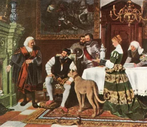 Emperor Charles V with the Fuggers in Augsburg, 1530