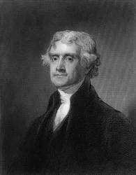 Engraving of Thomas Jefferson