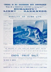 Enos Fruit Salt Advertisement, 1899