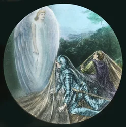 Entangled in the Net, c1910