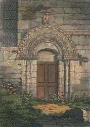 Entrance to Patricksbourne Church, 1817