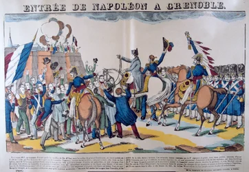 Entry of Napoleon to Grenoble, March 1815, 19th century