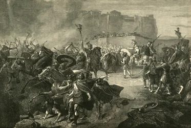 Entry of Belisarius into Rome, 536 AD