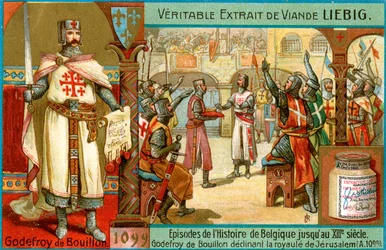 Episodes in the History of Belgium up until the 13th Century: Godfrey of Bouillon, c1900