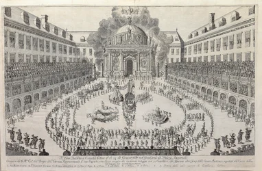 Equestrian Ballet in the Courtyard of the Vienna Hofburg