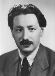 Ernst Boris Chain, German-born British biochemist, c1945