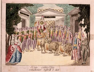 Es lebe Sarastro. The Premiere of The Magic Flute by Mozart