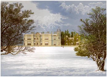 Eshton Hall, Yorkshire, home of Baronet Wilson, c1880