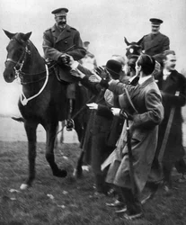 Ex-Service Men and the King, Review of 20,000 Silver Badge Men in Hyde Park, London, 1935