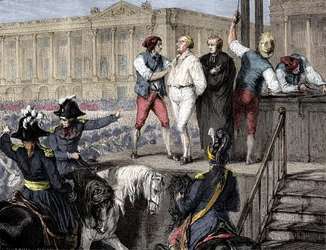 Execution of Louis XVI of France, Paris, 21st January 1793, 1882-1884