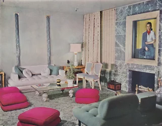 Exhibition room arranged by Pahlmann, 1942