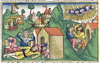 The Death of the Firstborn Sons, One of The Seven Plagues of Egypt