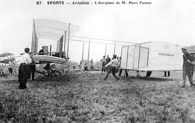 Farman Biplane No 1, c1912