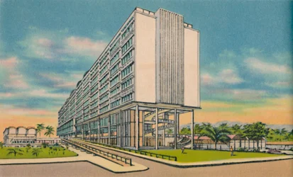 Federal Building in the Civic Center, Barranquilla