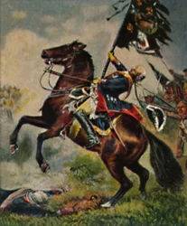 Field Marshal Count Schwerin 1684-1757 - Painting by Camphausen, 1934