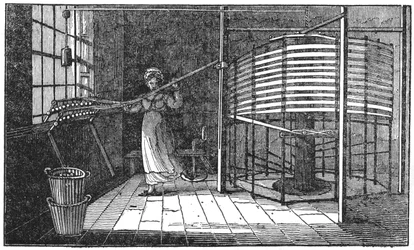 Female silk worker, Spitalfields, London
