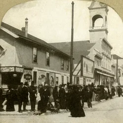 Ferry landing from Oakland, 1906