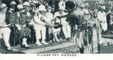 Fijians Pay Homage