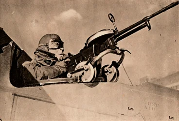 Firing Practice at Drogue Towed Target