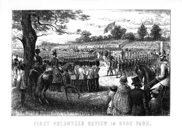 First Volunteer Review in Hyde Park, London