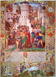 Flavius Josephus Brought Before Titus at the Siege of Jerusalem