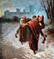 Flight of the Empress Maude, 12th Century