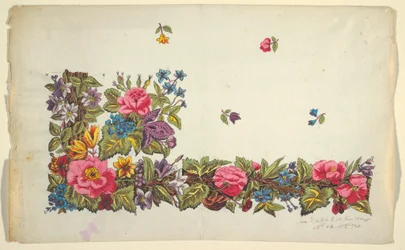 Floral Design for Printed Textile