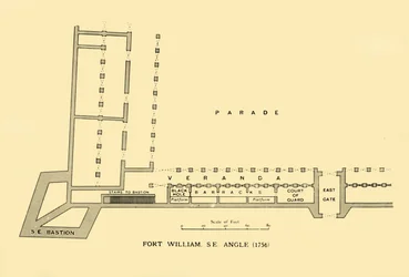 Fort William, S.E. Angle