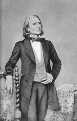 Franz Liszt, Hungarian composer, pianist, conductor and teacher
