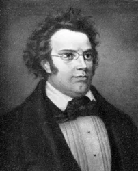 Franz Peter Schubert, Austrian composer, 1909