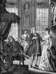 Frederick Prince of Wales and the Princess Augusta of Saxe-Gotha