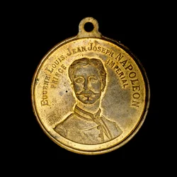 French Medal depicting Prince Imperial Eugene Louis Jean Joseph Napoleon