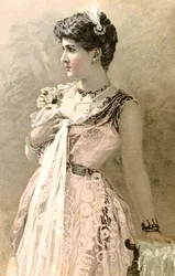 French Postcard, c1900