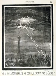 French Anti-Prussian Cartoon, 1871