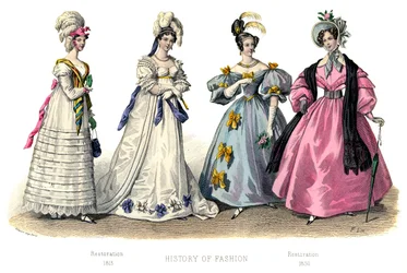 French costume: Restoration