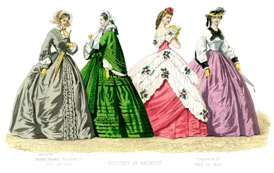 French Costume: Second Republic, Napoleon III