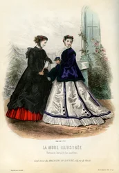 French fashions of the 19th century