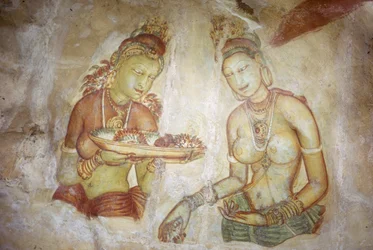 Ladies of Sigiriya, Sri Lanka (fresco)