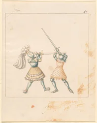 Freydal, The Book of Jousts and Tournament of Emperor Maximilian I: Combats...Plate 157
